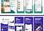 design modern app screenshots for app store and google play store apps